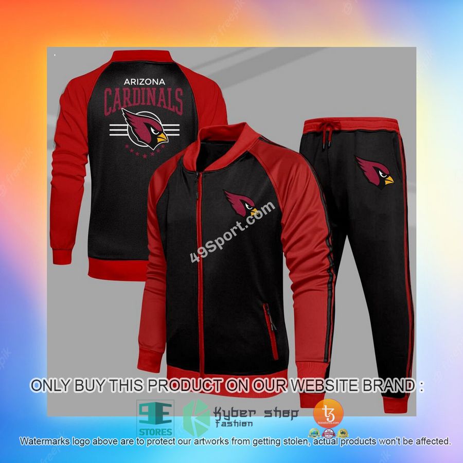 NEW Arizona Cardinals Logo Tracksuit Shirt, Long Pants 7 arizona cardinals logo sport tracksuit 7 85587