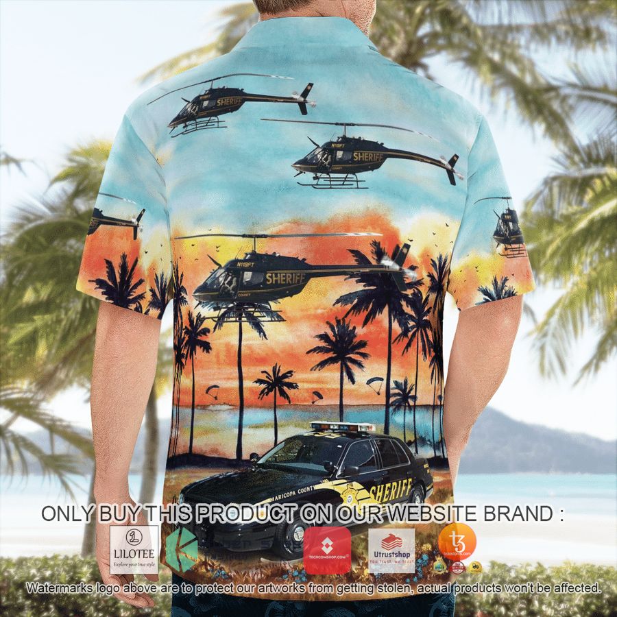 HOT Arizona Maricopa County Sheriffs Department Bell OH-58C Kiowa 206A-1 & Patrol Car Hawaiian Shirt 4 arizona maricopa county sheriffs department bell oh 58c kiowa 206a 1 patrol car hawaiian shirt 4 41384
