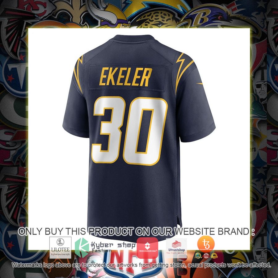 HOT Austin Ekeler Los Angeles Chargers Nike Navy Football Jersey Shirt 3 austin ekeler los angeles chargers nike navy football jersey 3 20640
