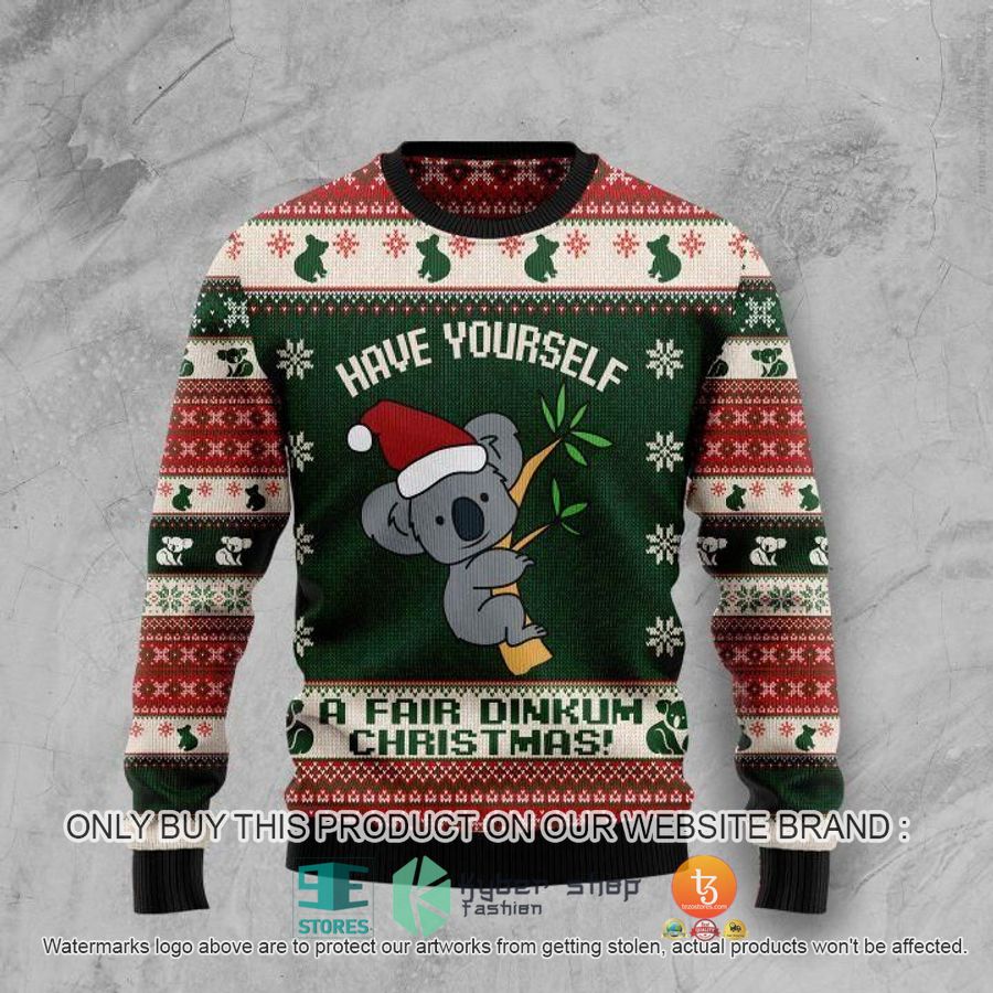 HOT Australian Fair Dinkum Christmas Ugly Christmas Sweater 9 australian fair dinkum christmas ugly christmas sweater 1 97449