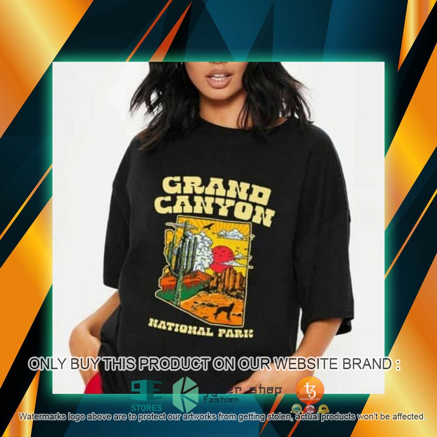 bad bunny grand canyon national park black t shirt 1 56434
