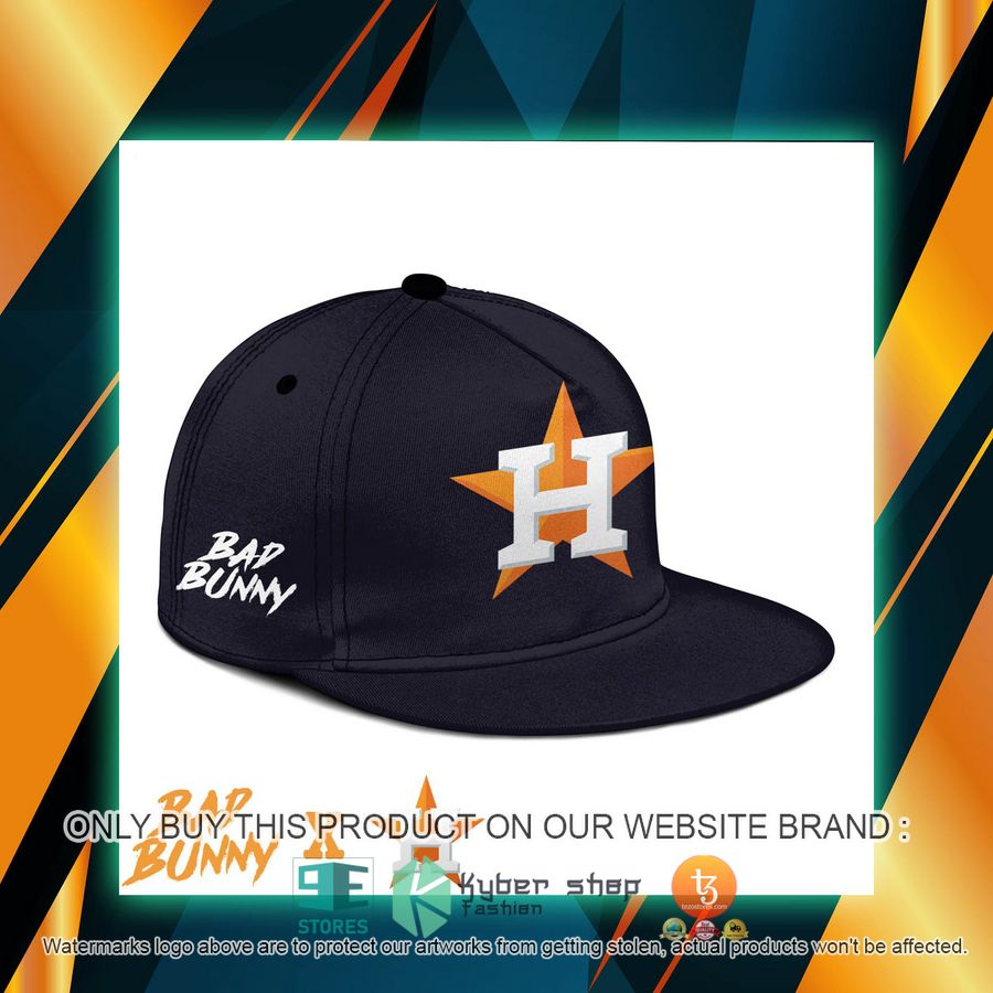 NEW Bad Bunny Houston Astros snapback Hat 2 bad bunny houston astros snapback cap 2 59314