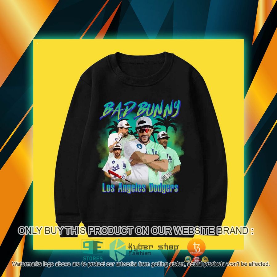 NEW Bad Bunny Los Angeles Dodgers Shirt, Hoodie 2 bad bunny los angeles dodgers 3d shirt hoodie 2 58977