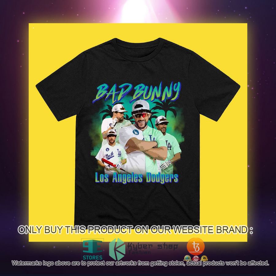 NEW Bad Bunny Los Angeles Dodgers Shirt, Hoodie 4 bad bunny los angeles dodgers 3d shirt hoodie 4 90857
