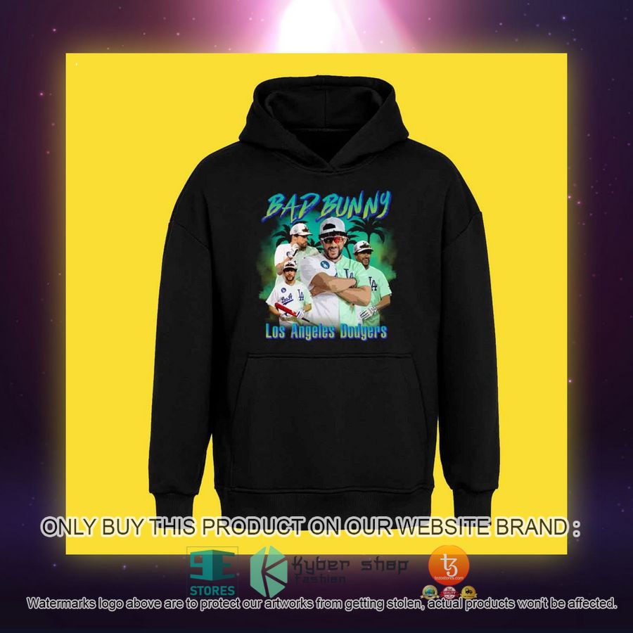 NEW Bad Bunny Los Angeles Dodgers Shirt, Hoodie 6 bad bunny los angeles dodgers 3d shirt hoodie 6 70401