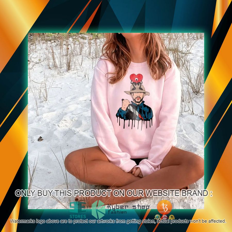 bad bunny michael myers pink sweatshirt 1 17041
