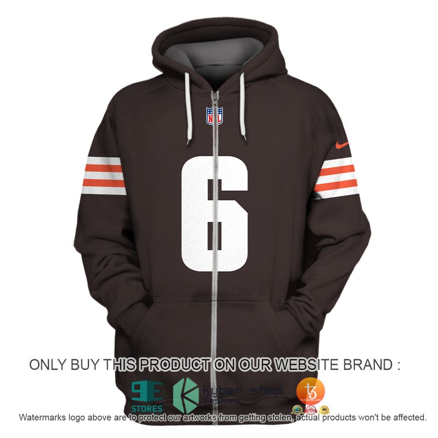 NEW Baker Mayfield 6 Cleveland Browns Sweatshirt 3 baker mayfield 6 cleveland browns shirt hoodie 3 92915
