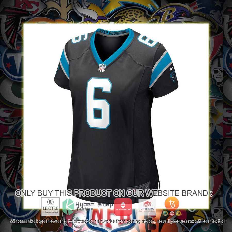 HOT Baker Mayfield Carolina Panthers Nike Women's Home Black Football Jersey Shirt 2 baker mayfield carolina panthers nike womens home black football jersey 2 45525