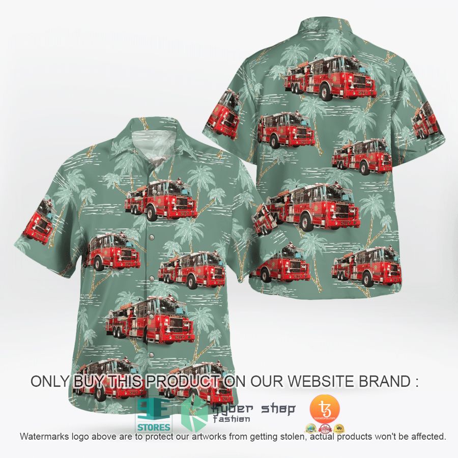 NEW Baldwin New York Baldwin Fire Department Ladder 2 Hawaii Shirt 2 baldwin new york baldwin fire department ladder 2 hawaiian shirt 2 28979