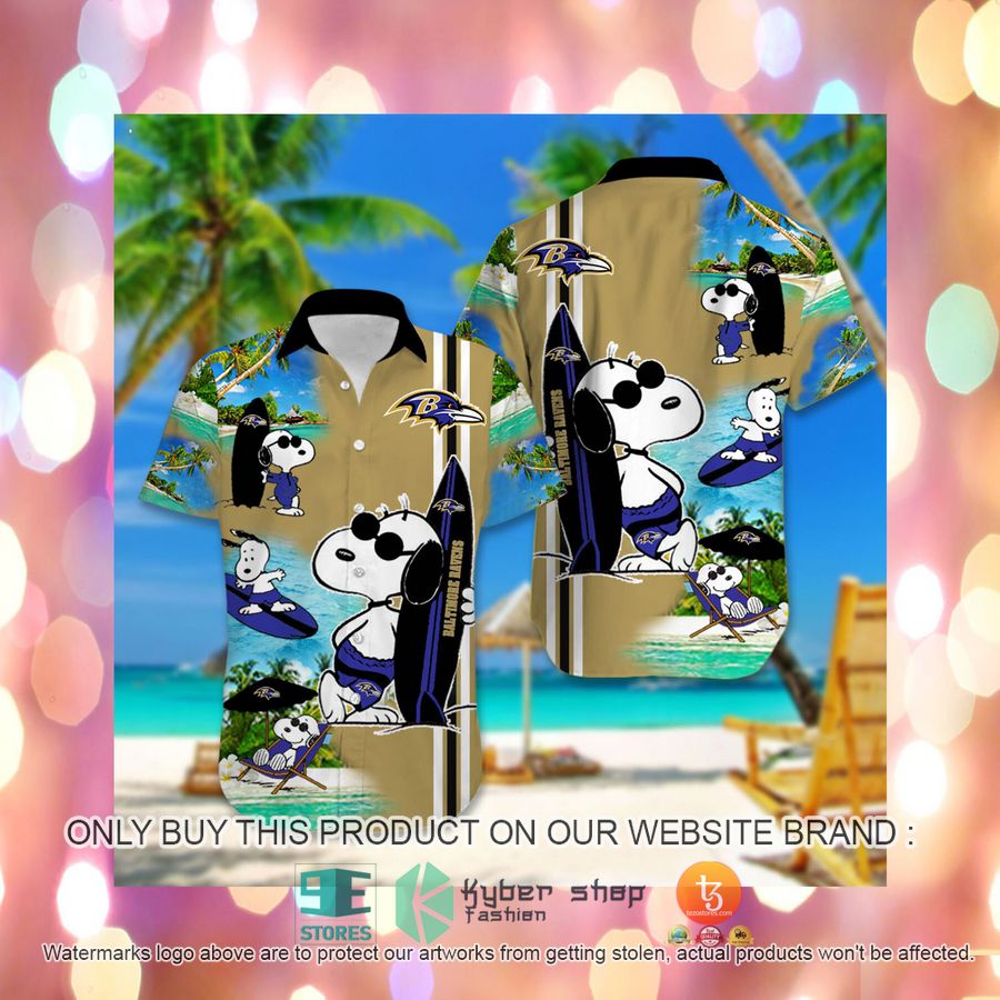 HOT Baltimore Ravens Snoopy Surfing Hawaiian Shirt, Short 5 baltimore ravens nfl hawaiian shirt short 5 57518