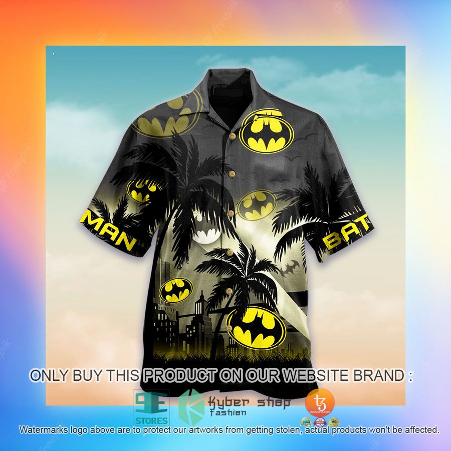 NEW Batman logo palm tree Hawaii Shirt 8 batman logo palm tree hawaiian shirt 8 71229