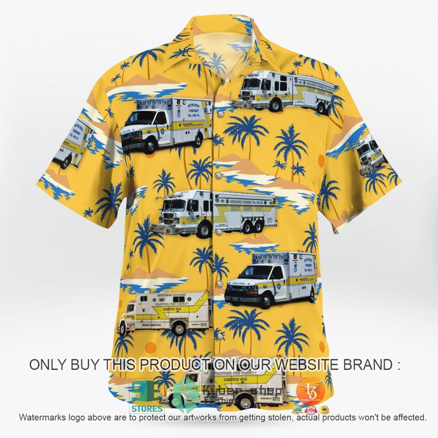 NEW Bethlehem Township Volunteer Fire Company Hawaii Shirt 3 bethlehem township volunteer fire company hawaiian shirt 3 55232