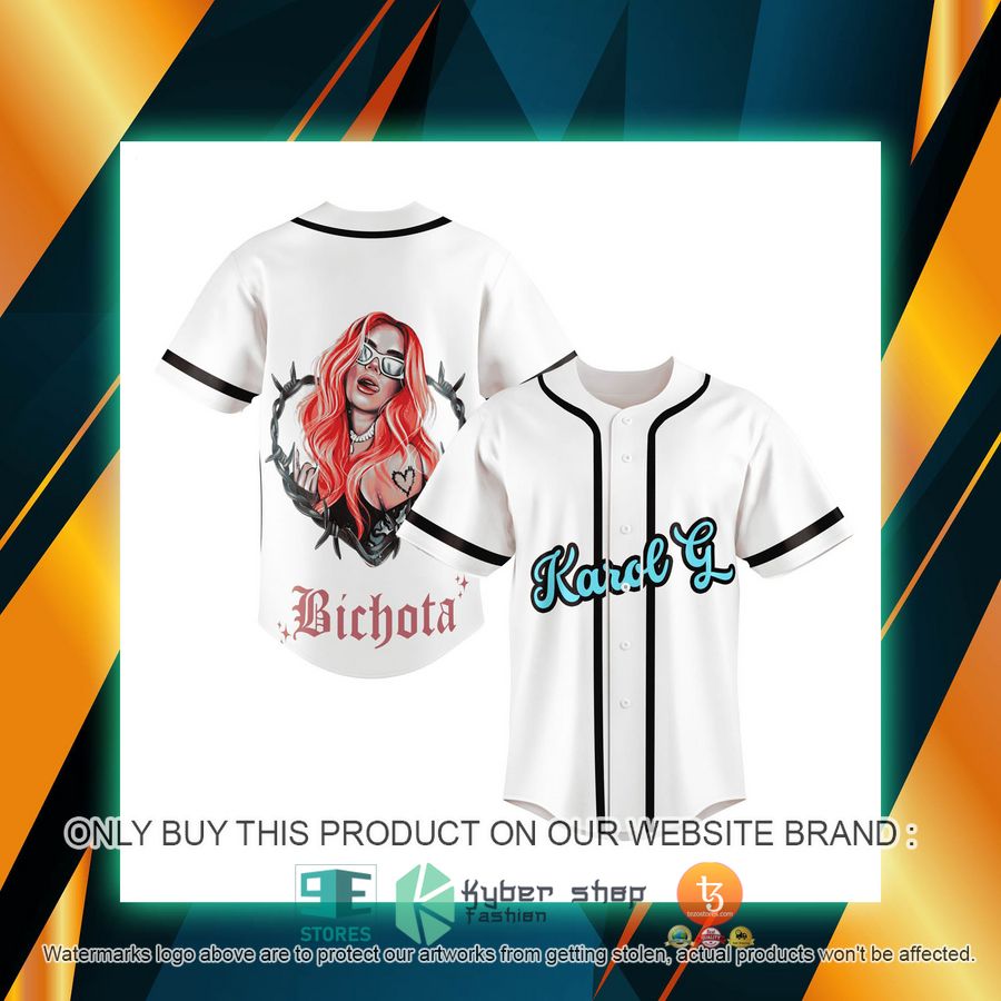 bichota karol g baseball jersey 1 73057