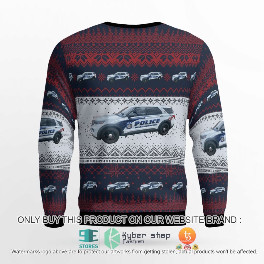 NEW Bladensburg Maryland Bladensburg Police Department Christmas Sweatshirt, Sweater 6 bladensburg maryland bladensburg police department christmas sweater sweatshirt 6 46387