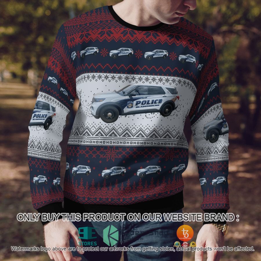 NEW Bladensburg Maryland Bladensburg Police Department Christmas Sweatshirt, Sweater 8 bladensburg maryland bladensburg police department christmas sweater sweatshirt 8 60298