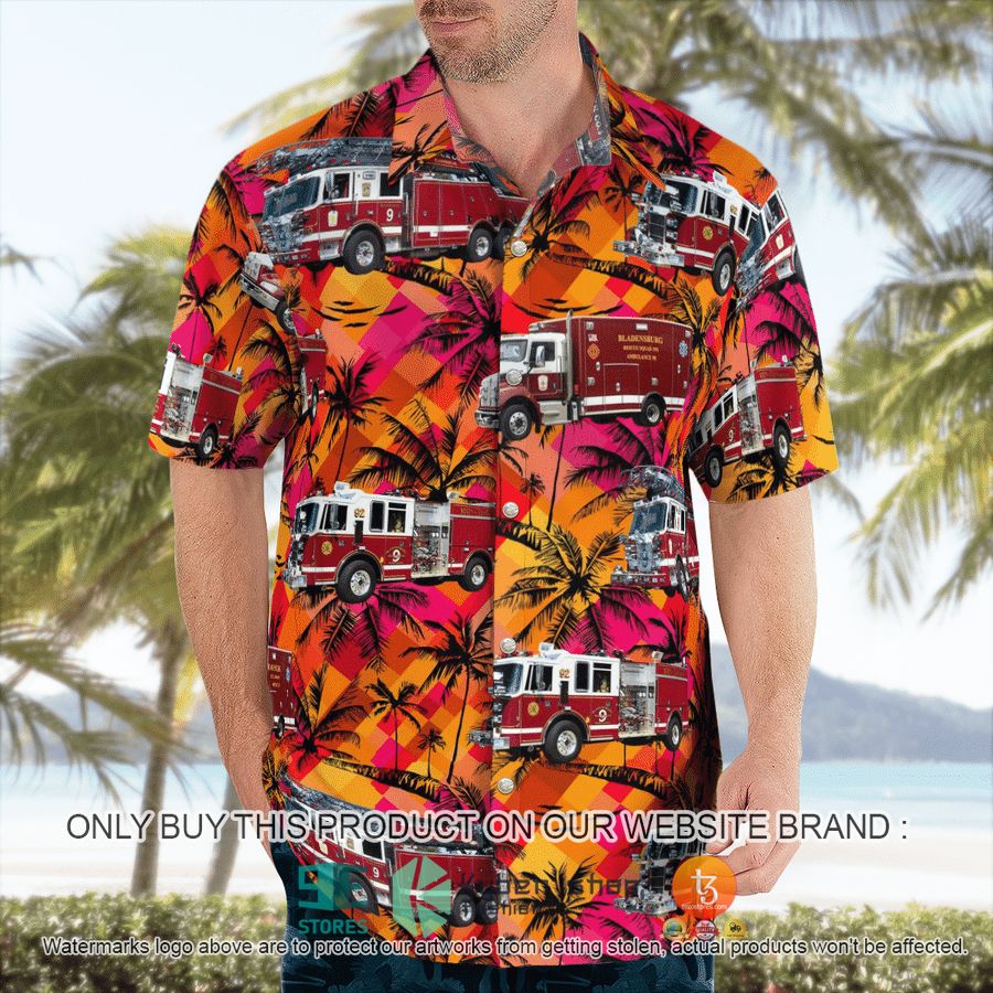 NEW Bladensburg Maryland Bladensburg Volunteer Fire Department Hawaii Shirt 5 bladensburg maryland bladensburg volunteer fire department hawaiian shirt 5 63313