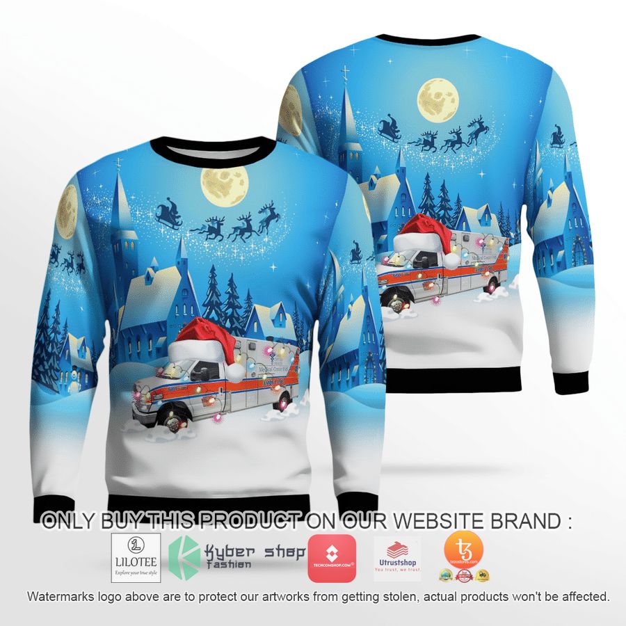bowling green ky medical center ems 3d sweater 1 27245