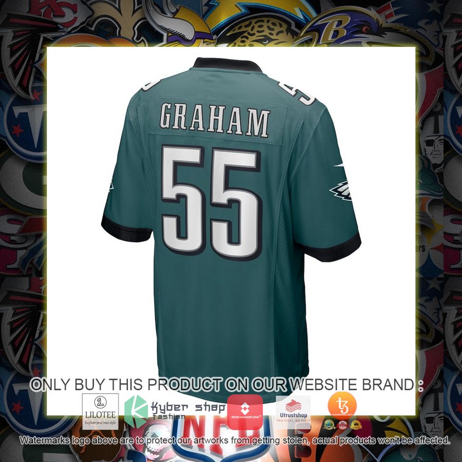 HOT Brandon Graham Philadelphia Eagles Nike Midnight Green Football Jersey Shirt 3 brandon graham philadelphia eagles nike midnight green football jersey 3 9355