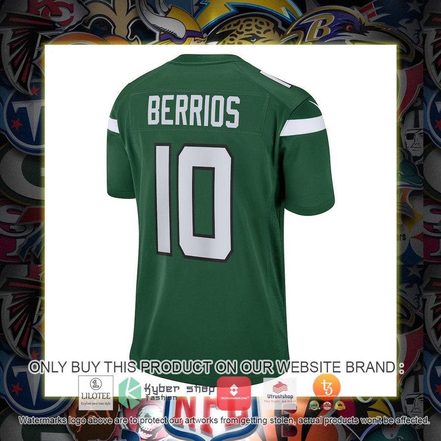 HOT Braxton Berrios New York Jets Nike Gotham Green Football Jersey Shirt 3 braxton berrios new york jets nike gotham green football jersey 3 30155