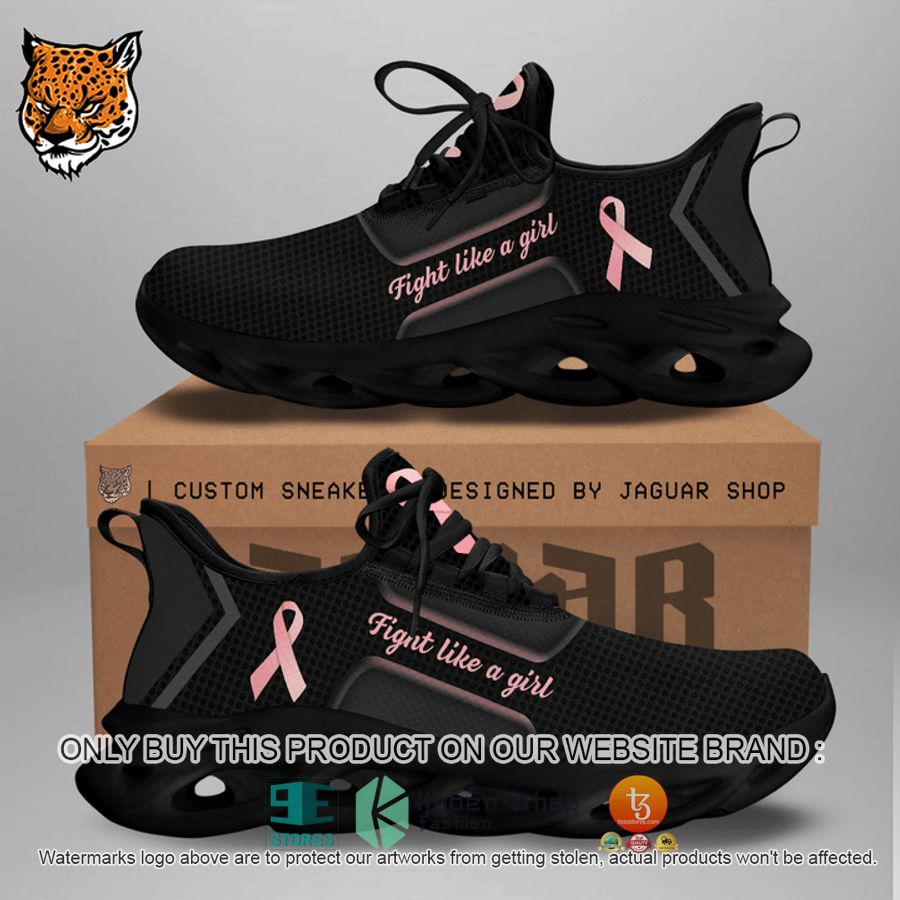 breast cancer awareness fight like a girl black max soul shoes 1 35020