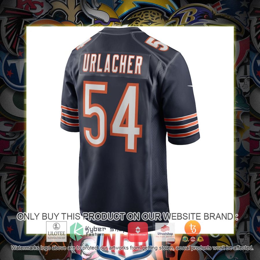 HOT Brian Urlacher Chicago Bears Nike Game Retired Navy Football Jersey Shirt 3 brian urlacher chicago bears nike game retired navy football jersey 3 38095