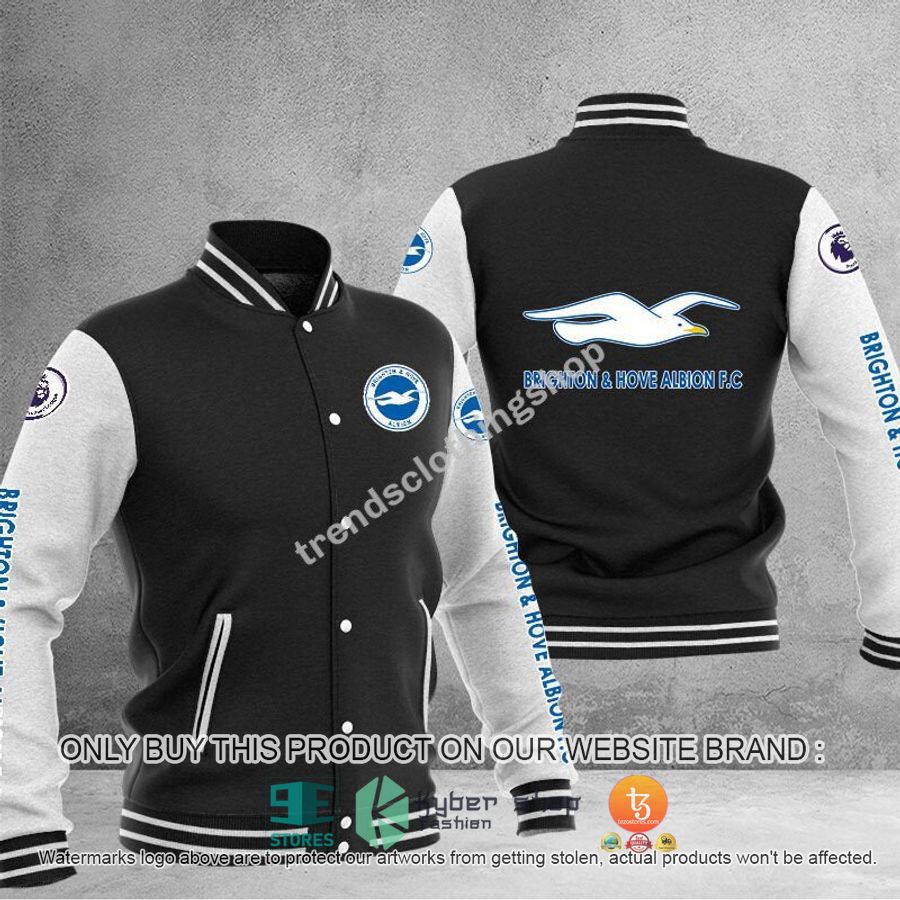 brighton hove albion f c baseball jacket 1 61565
