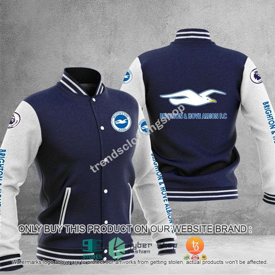 brighton hove albion f c baseball jacket 2 72906