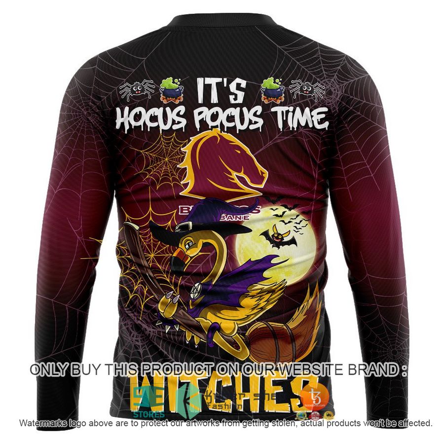 NEW Brisbane Broncos It's Hocus Pocus Time Halloween Flamingo Witches Hoodie, Shirt 12 brisbane broncos its hocus pocus time halloween flamingo witches shirt hoodie 12 21540