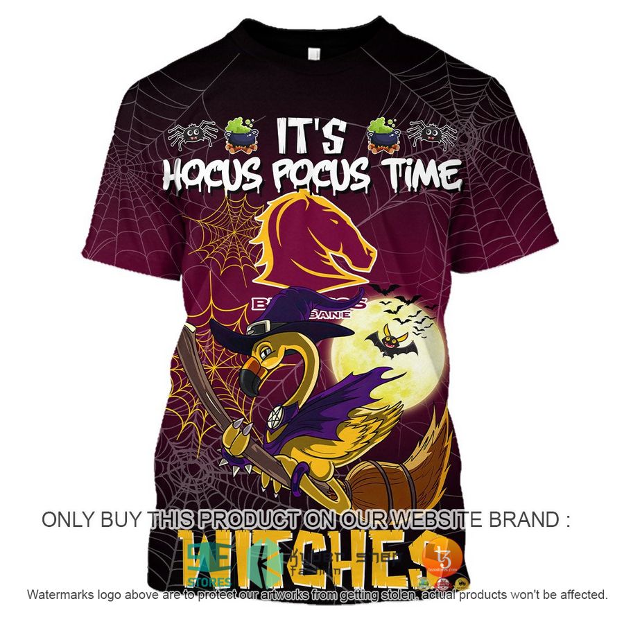 NEW Brisbane Broncos It's Hocus Pocus Time Halloween Flamingo Witches Hoodie, Shirt 9 brisbane broncos its hocus pocus time halloween flamingo witches shirt hoodie 9 73884