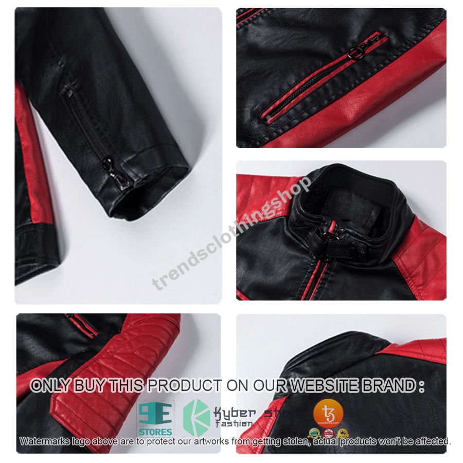 brisbane broncos nrl block leather jacket 2 39703