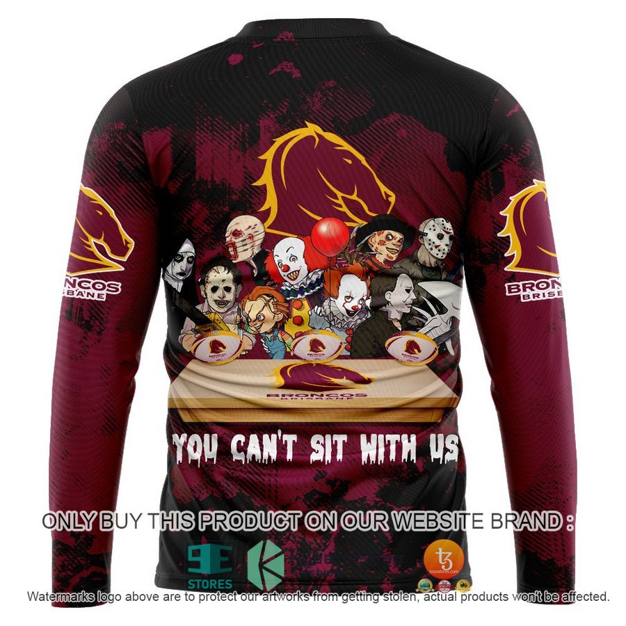 NEW Brisbane Broncos You Can't Sit With Us Horror Movies Characters Hoodie, Shirt 12 brisbane broncos you cant sit with us horror movies characters shirt hoodie 12 12717