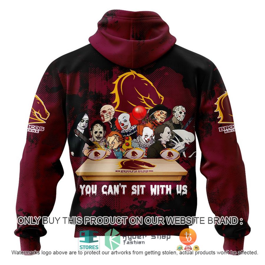 NEW Brisbane Broncos You Can't Sit With Us Horror Movies Characters Hoodie, Shirt 3 brisbane broncos you cant sit with us horror movies characters shirt hoodie 3 41085