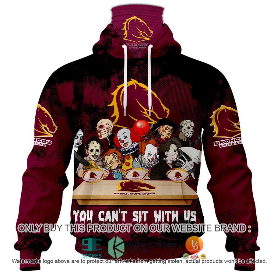 NEW Brisbane Broncos You Can't Sit With Us Horror Movies Characters Hoodie, Shirt 5 brisbane broncos you cant sit with us horror movies characters shirt hoodie 5 24922