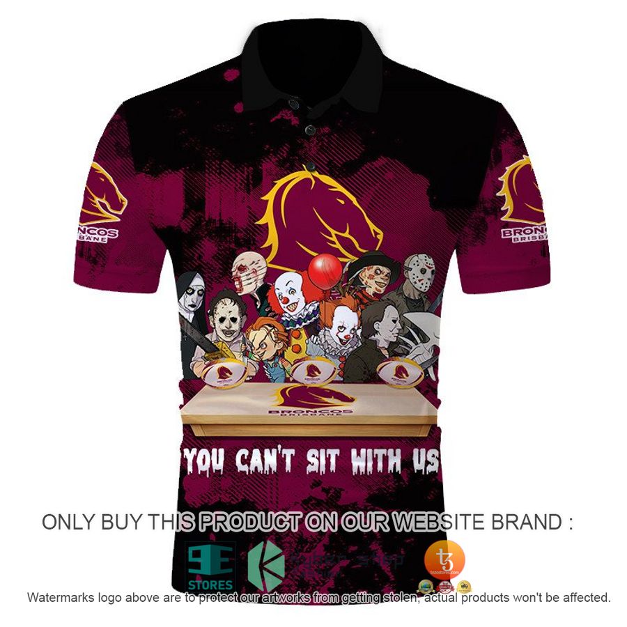 NEW Brisbane Broncos You Can't Sit With Us Horror Movies Characters Hoodie, Shirt 7 brisbane broncos you cant sit with us horror movies characters shirt hoodie 7 91849