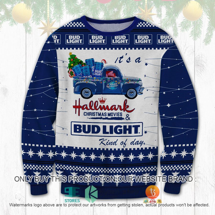HOT Bud Light Hallmark Sweater 1 bud light hallmark ugly sweater 1 52750