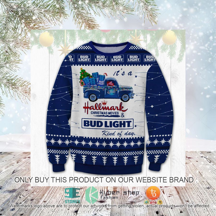 HOT Bud Light Hallmark Sweater 3 bud light hallmark ugly sweater 3 79015