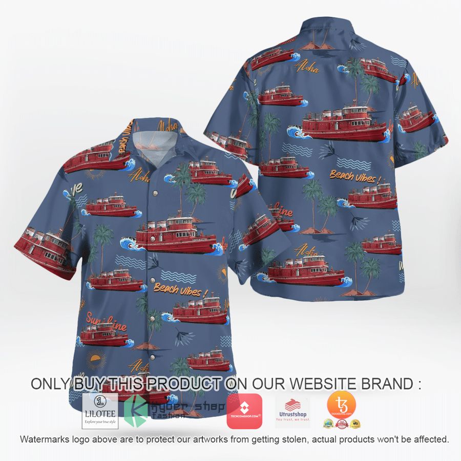 buffalo new york buffalo fire department edward m cotter fireboat hawaiian shirt 2 37704
