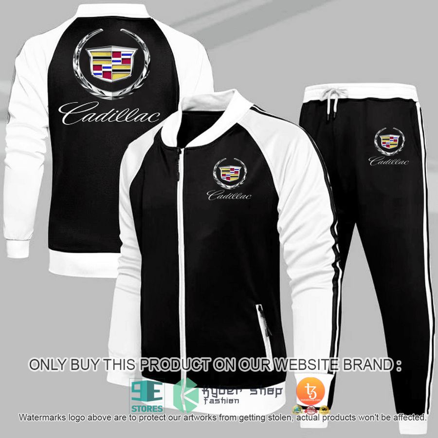 cadillac logo tracksuit jacket pants 1 57224