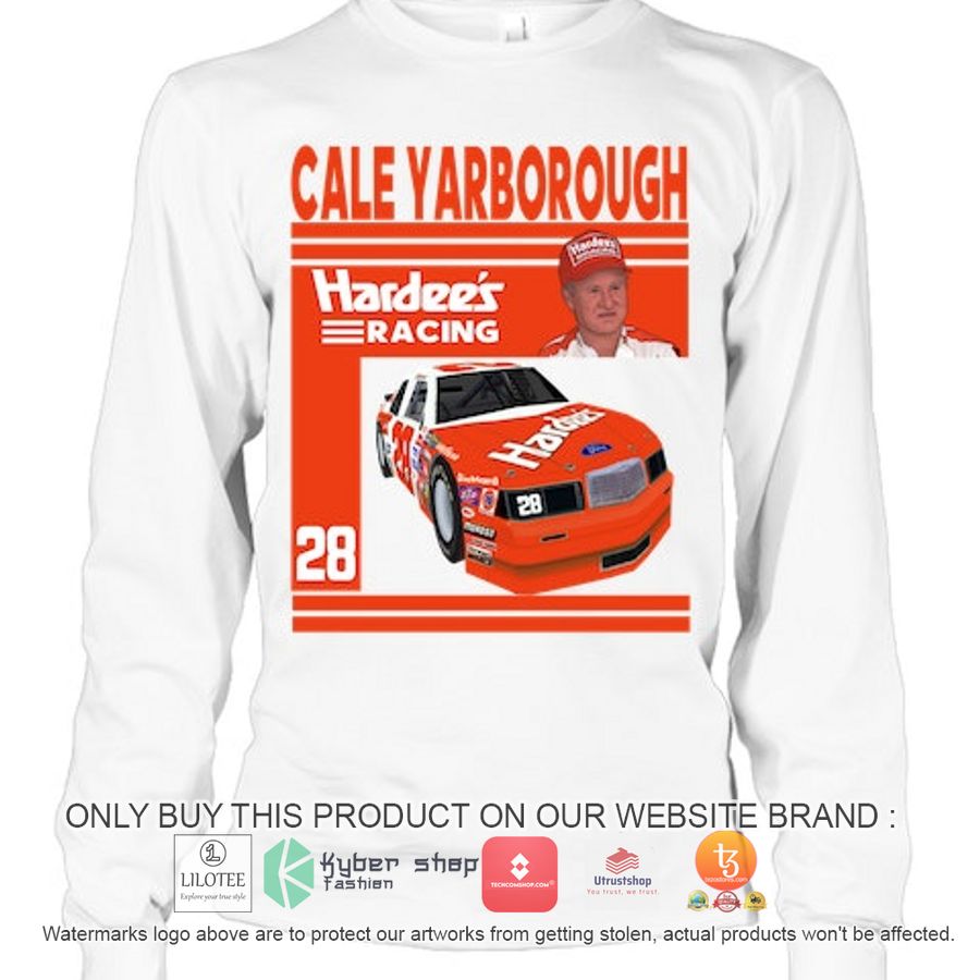 HOT Cale Yarborough 28 Hardee's Racing 2D Hoodie, Shirt 3 cale yarborough 28 hardees racing 2d shirt hoodie 3 60806