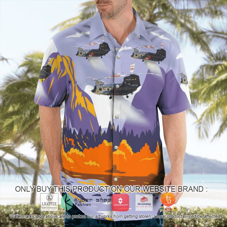 HOT California Los Angeles County Fire Department Coulson Chinook 55 Hawaiian Shirt 8 california los angeles county fire department coulson chinook 55 hawaiian shirt 8 50259