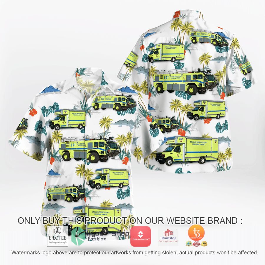 california san luis obispo county regional airport arrf hawaiian shirt 1 71813