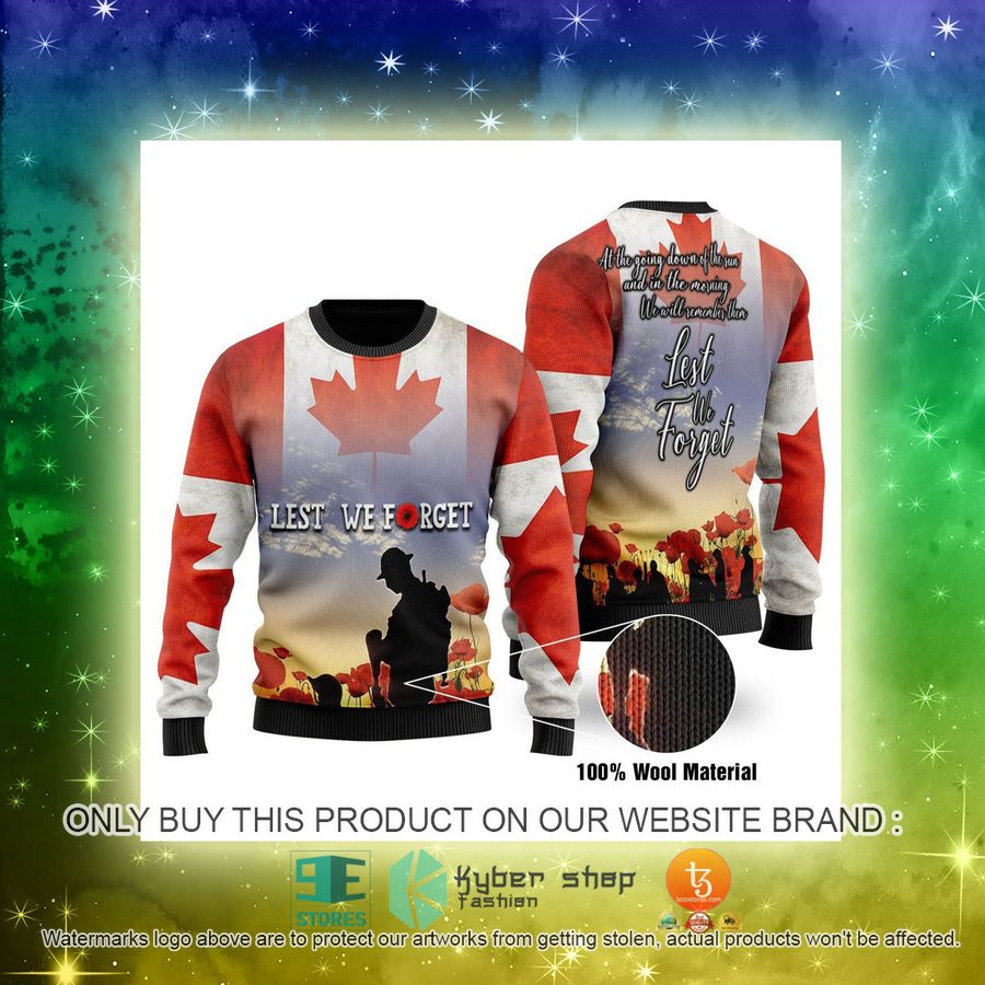 NEW Canadian Christmas Veteran Christmas Sweatshirt, Sweater 3 canadian christmas veteran christmas ugly sweater 3 81408