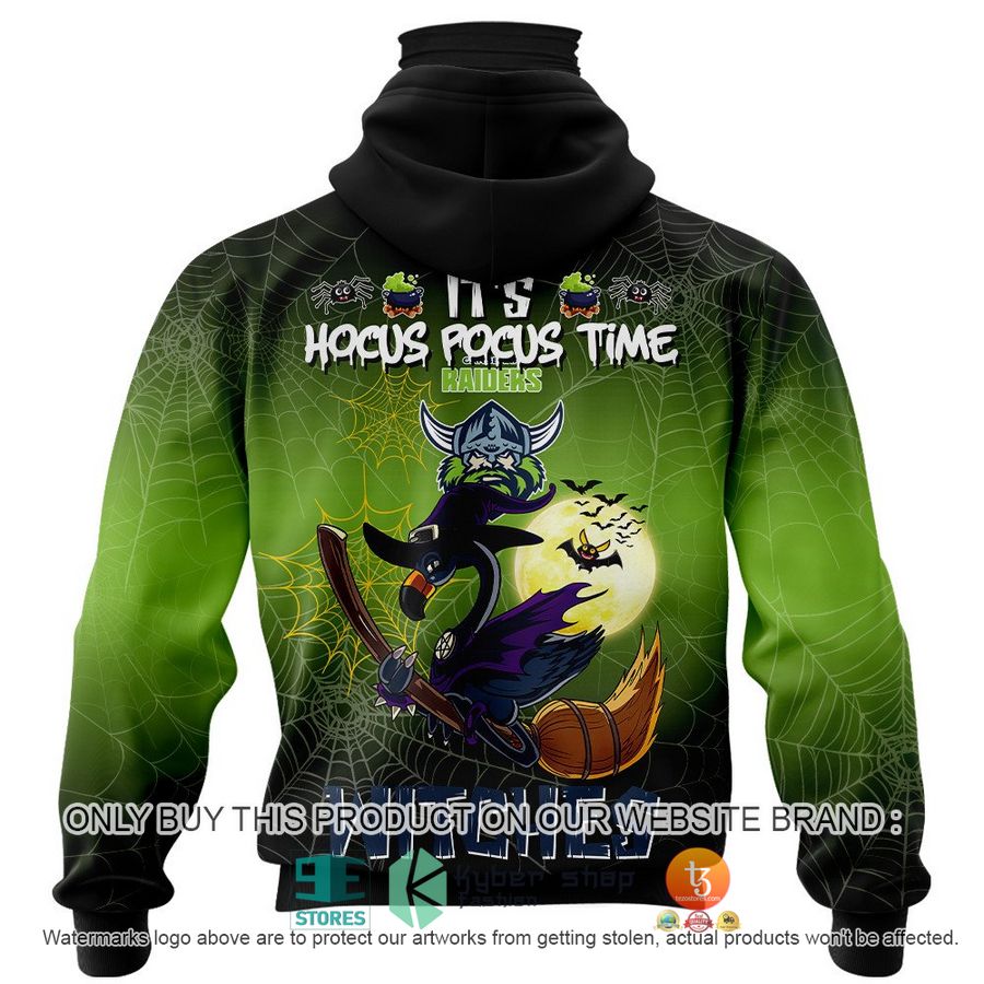 NEW Canberra Raiders It's Hocus Pocus Time Halloween Flamingo Witches Hoodie, Shirt 6 canberra raiders its hocus pocus time halloween flamingo witches shirt hoodie 6 369