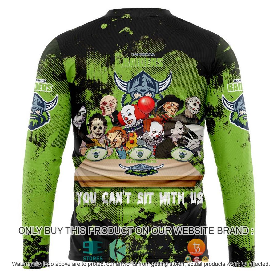 NEW Canberra Raiders You Can't Sit With Us Horror Movies Characters Hoodie, Shirt 12 canberra raiders you cant sit with us horror movies characters shirt hoodie 12 15899