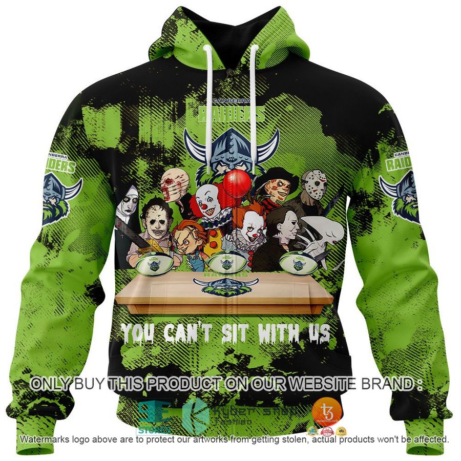 NEW Canberra Raiders You Can't Sit With Us Horror Movies Characters Hoodie, Shirt 4 canberra raiders you cant sit with us horror movies characters shirt hoodie 4 76146