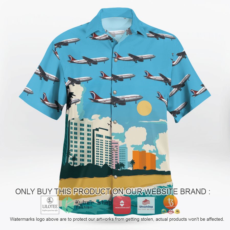 HOT Carnival Air Lines Airbus A300B4-203 Hawaiian Shirt 4 carnival air lines airbus a300b4 203 hawaiian shirt 4 28019