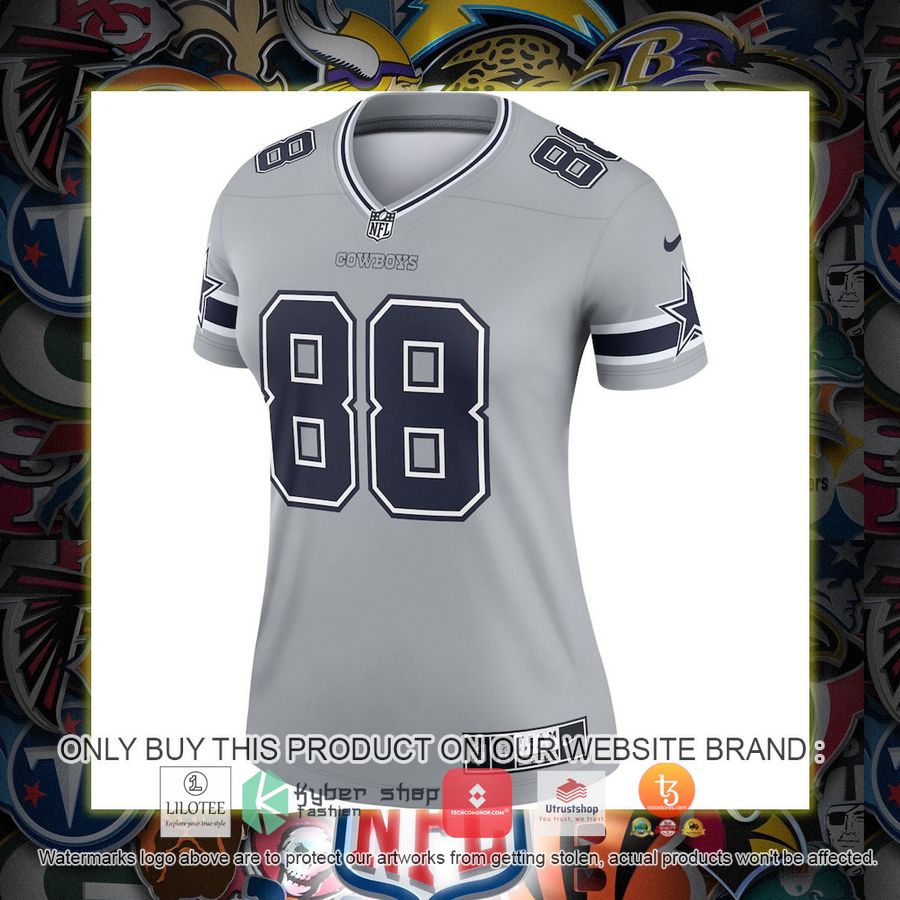 HOT CeeDee Lamb Dallas Cowboys Nike Women's Inverted Legend Gray Football Jersey Shirt 2 ceedee lamb dallas cowboys nike womens inverted legend gray football jersey 2 95519