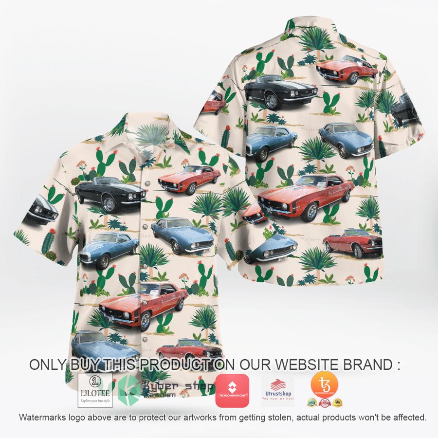chevrolet camaro first generation hawaiian shirt 1 83031
