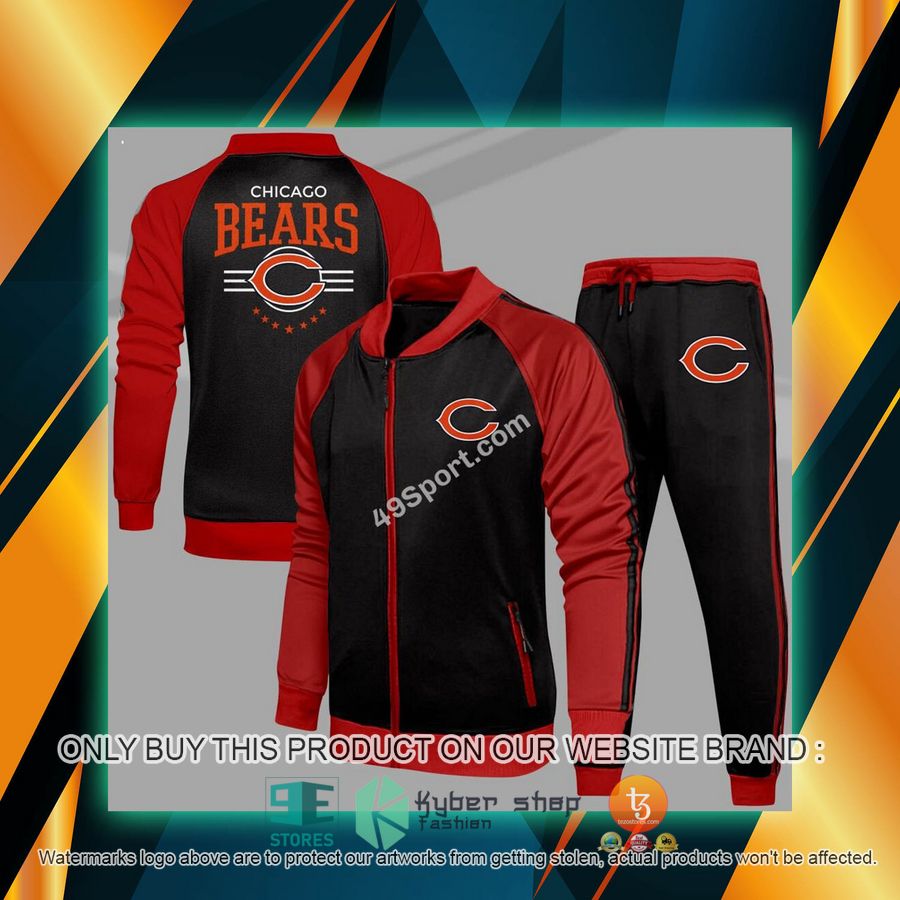 chicago bears logo sport tracksuit 1 73371