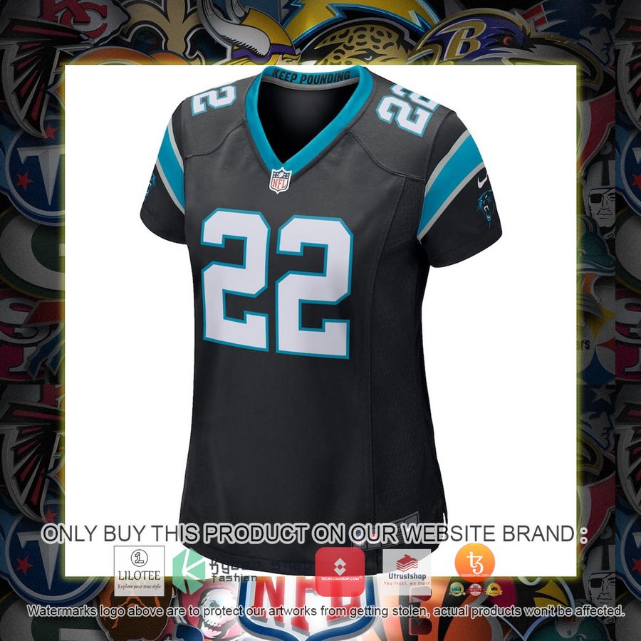 HOT Christian McCaffrey Carolina Panthers Nike Women's Black Football Jersey Shirt 2 christian mccaffrey carolina panthers nike womens black football jersey 2 67619